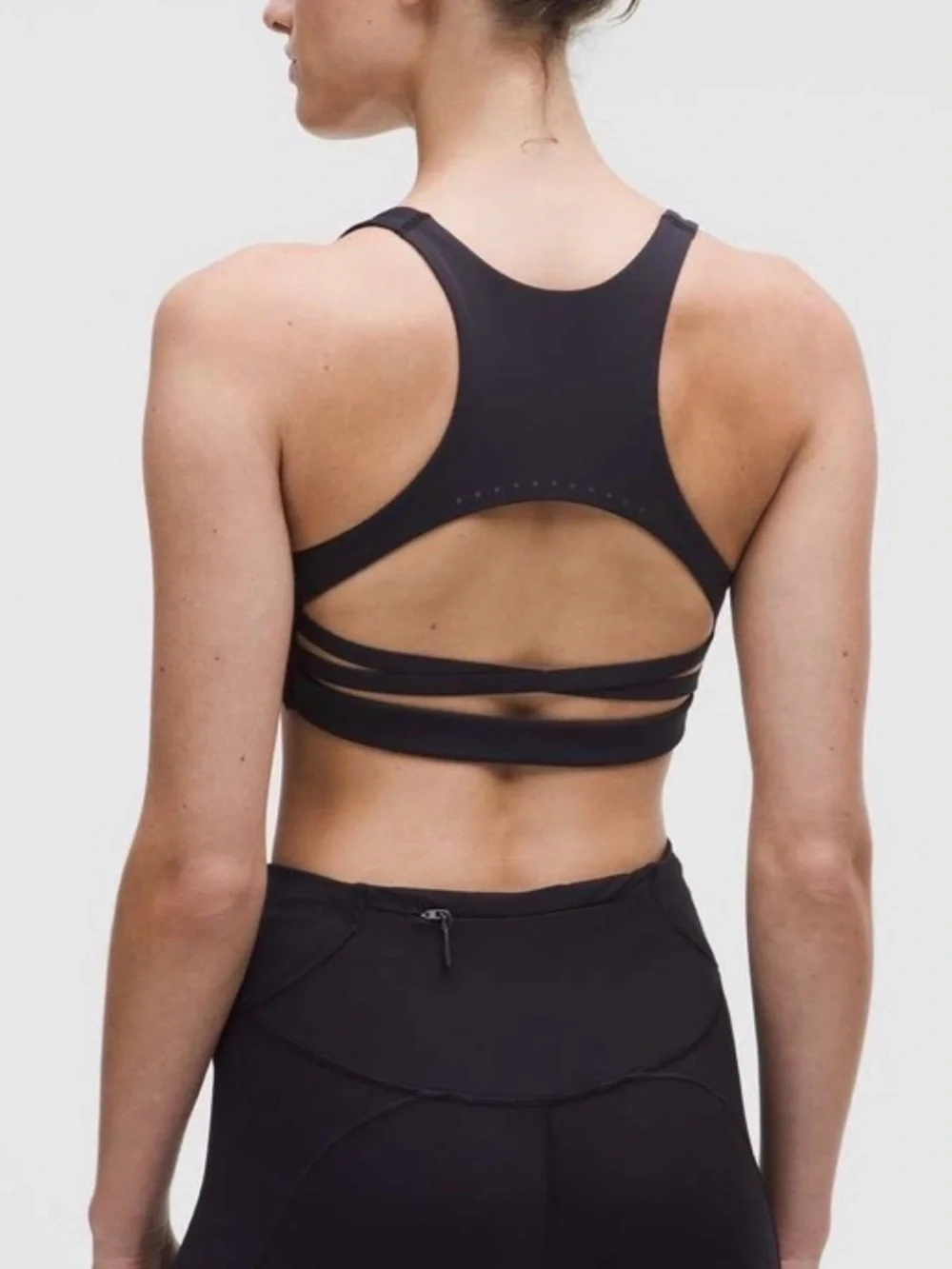 Lululemon Nulux Strappy-Back Sports Bra *Medium Support, B/C Cup Nightmoth